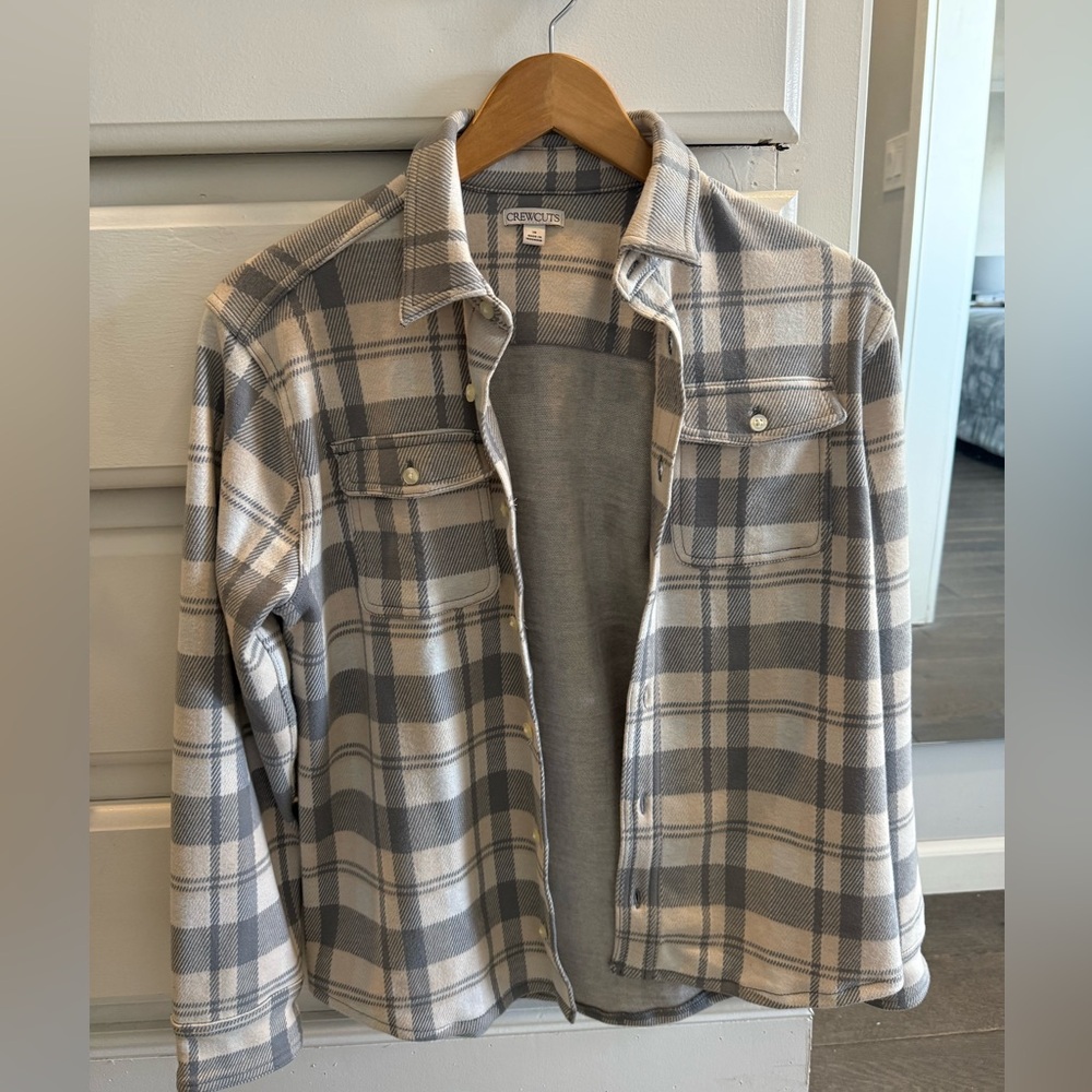 J.Crew boys flannel shirt